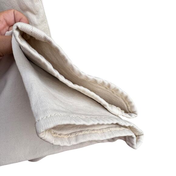 Old Navy Maternity O.G. Straight Jeans Size 14 Long Full Panel NWT Beige - Picture 5 of 8